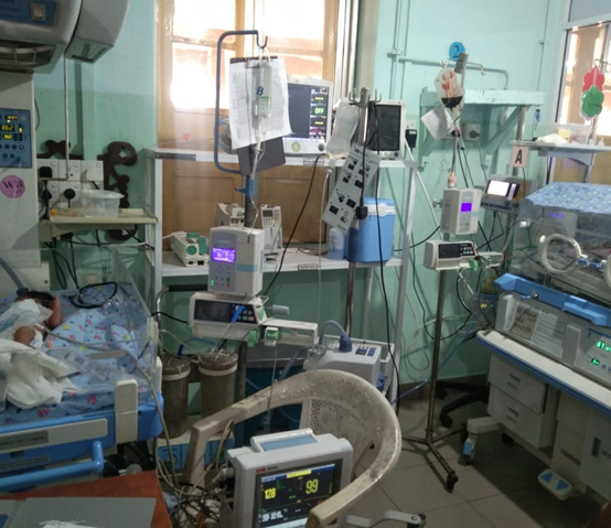 Support to Neonatal Intensive Care Unit at Mahamodara