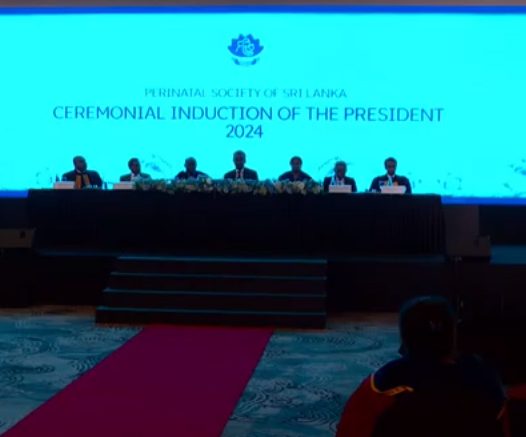 Induction of the 23rd President of the Perinatal Society of Sri Lanka